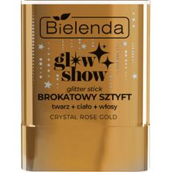 Bielenda Multifunkcyjny brokatowy sztyft, CRYSTAL ROSE GOLD