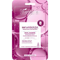 Bielenda Kolagen Wygładzająca maska-serum w płacie