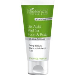 Bielenda Professional Peeling żelowy do twarzy i ciała z kwasami