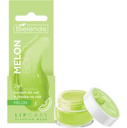 Bielenda Balsam do ust + maska na noc Melon bomb 2w1
