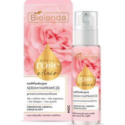 BIELENDA ROYAL ROSE ELIXIR Multifunkcyjne przeciwzmarszczkowe serum naprawcze na noc 30 m
