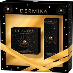 Dermika Dermika zestaw świąteczny kawiorowy krem odbudowujący 70+ dzień/ noc