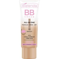 Bielenda BB CREAM skóra mieszana i tłusta odcień 02 śniady