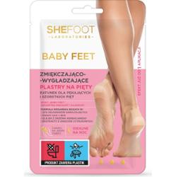 SheFoot zmiękczająco-wygładzające plastry na pięty Baby Feet 1 para