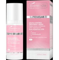 Supremelab Calm&Control Treatment Cream, Kojący krem o działaniu sebo-regulującym
