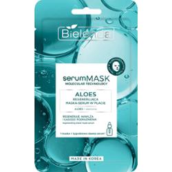 Bielenda Aloes Regenerująca maska-serum w płacie