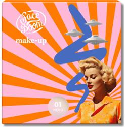 FaceBoom Pink holo highlighter, 02 Holo, 4,5g