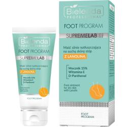 Supremelab Maść silnie natłuszczająca na suchą skórę stóp z Lanoliną