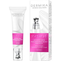 Dermika Aktywny krem przeciwzmarszczkowy pod oczy na noc
