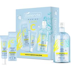 Bielenda - Marine Care C Set - Zestaw prezentowy silnie nawilżających kosmetyków do twarzy - Pianka do mycia twarzy 150 ml + Hydro-krem 50 ml