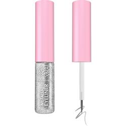 FaceBoom Metaliczny EYELINER w płynie 02 Chrome line Czarujący Łobuz