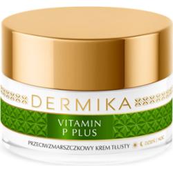 Dermika Vitamina P Plus krem intensywnie nawilżający przeciw zmarszczkom 50 ml
