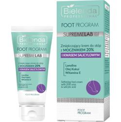 Supremelab Zmiękczający krem do stóp z mocznikiem 20% i kwasem salicylowym
