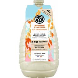 Żel pod prysznic i do kąpieli Owies & Gryka uzupełniacz 600 ml