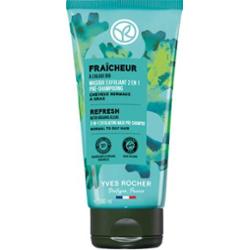 Oczyszczająca maska peelingująca przed myciem włosów 2w1 z algami bio