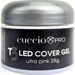 T3 LED Cover Żel Samopoziomujący Ultra Pink 28 g