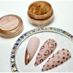 Pyłek Hailey Effect #02 do zdobień paznokci