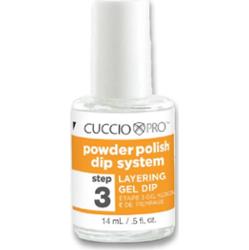 Klej - żel międzywarstwowy do manicure tytanowego 14 ml Dip System krok 3