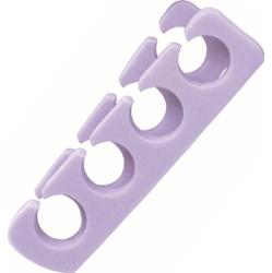 Separator do pedicure - pastelowe lawendowe