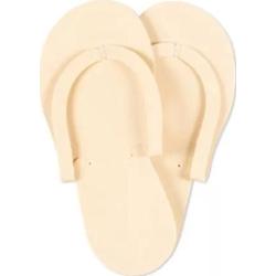 Klapki beżowe do pedicure Premium