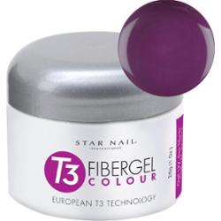 Żel T-3 kolorowy 28 g UV/LED portfolio plum - śliwka