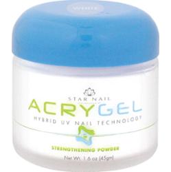 Acrygel puder biały do paznokci 45 g