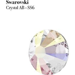 Cyrkonie Swarovski Crystal AB SS6 - 100 szt.