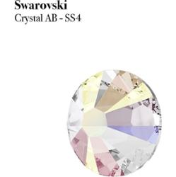 Cyrkonie Swarovski Crystal AB SS4 - 100 szt.