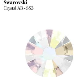 Cyrkonie Swarovski Crystal AB SS3 - 100 szt.