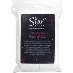 Waciki bezpyłowe do zmywania paznokci 200szt.