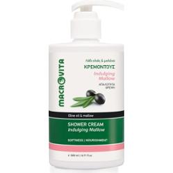 MACROVITA kremowy żel pod prysznic ROZPIESZCZAJĄCA MALWA z bio-oliwą 500ml