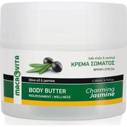 MACROVITA naturalne masło do ciała CZARUJĄCY JAŚMIN z bio-oliwą i jaśminem 200ml