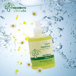 MACROVITA Olive.elia zielone mydło w płynie z bio-oliwą i rumiankiem 300ml