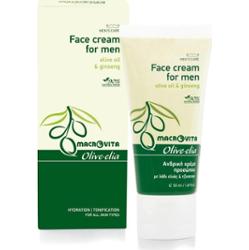 MACROVITA Olive.elia naturalny krem nawilżający dla mężczyzn z bio-oliwą i żeń-szeniem 50ml