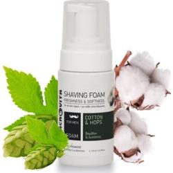 MACROVITA naturalna pianka do golenia z bawełną i chmielem 125ml