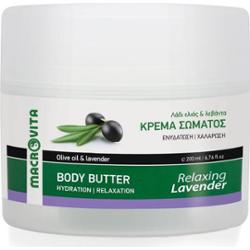 MACROVITA naturalne masło do ciała RELAKSUJĄCA LAWENDA z bio-oliwą i lawendą 200ml