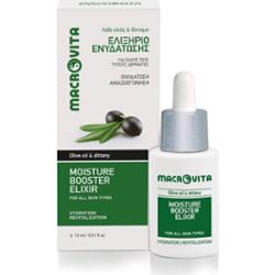 MACROVITA Moisture Booster Elixir nawilżający eliksir do twarzy z oliwą i lebiodką kreteńską (dittany) 15ml