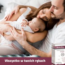 AndroMan - poprawia jakość męskiego nasienia 30 kapsułek