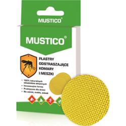 Mustico - plastry odstraszające komary i meszki (12 szt.)