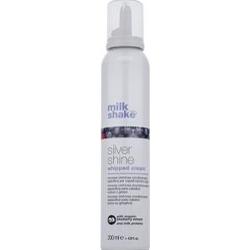 Milk_Shake Silver Shine Whipped Cream odżywka bez spłukiwania do włosów siwych i platynowego blondu 200 ml