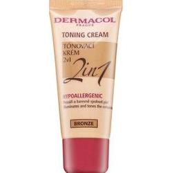 Dermacol Toning Cream 2in1 koloryzująca emulsja nawilżająca do ujednolicenia kolorytu skóry Bronze 30 ml
