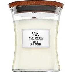 Woodwick Linen słoik na świecę zapachową 275 g