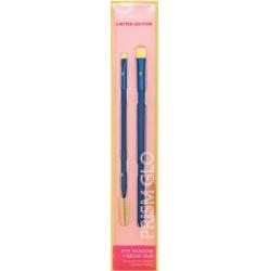 Real Techniques Prism Glo Eyeshadow + Brow Duo Eye Brush Set zestaw pędzli do brwi