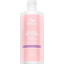 Wella Professionals Invigo Blonde Recharge Shampoo szampon przeciw żółtym tonom 500 ml