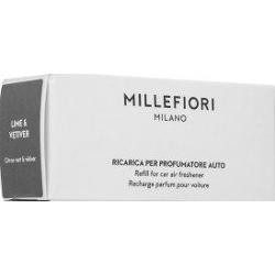Millefiori Milano Icon Car Air Freshener Lime & Vetiver Refill
