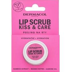 Dermacol Kiss & Care peeling do ust z bambusa zapachy Red Fruit 12 ml