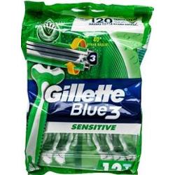 Gillette Blue3 maszynki jednorazowe Sensitive 12 pcs
