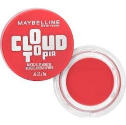 MAYBELLINE NEW YORK CloudTopia matowy kremowy róż do ust i policzków odcień 05 Coral Illusion 5 g