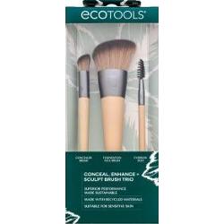 EcoTools New Natural Conceal, Enhance + Sculpt Trio zestaw pędzli