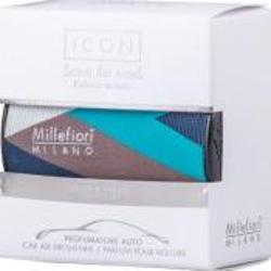 Millefiori Milano Icon Car Air Freshener Legni & Spezie Textil Geometric